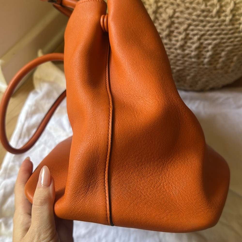 Prada Orange Leather Bag - Picture 8 of 12